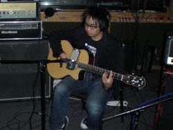 Edison with Accoustic Guitar